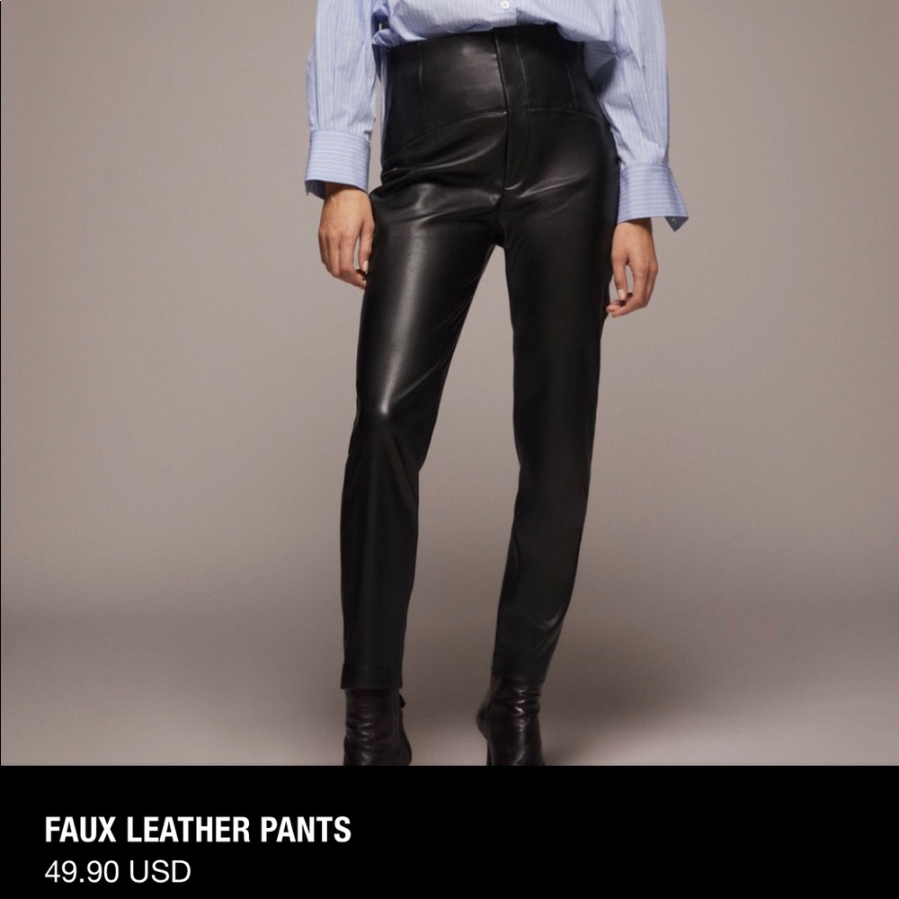 Zara Leather Pant